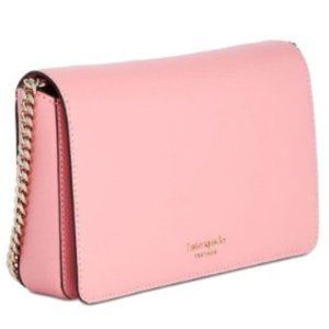 kate spade flap crossbody rococo pink NWT